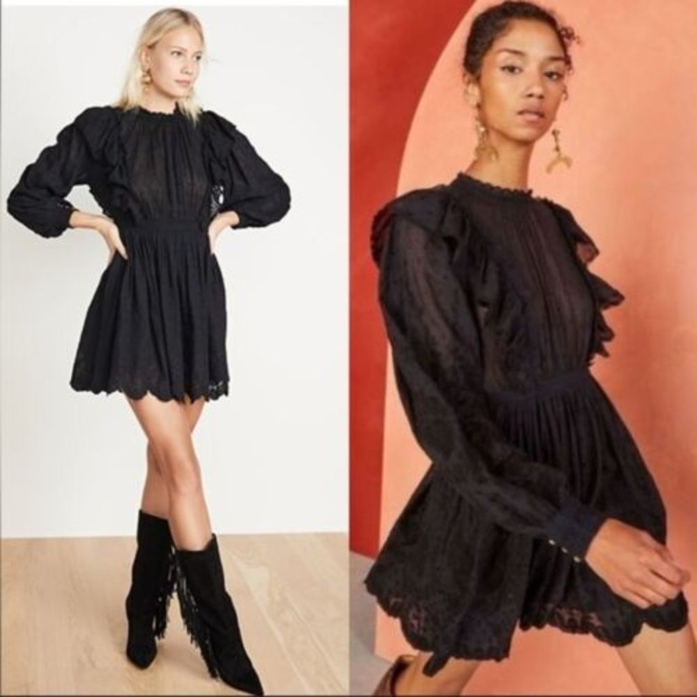 Ulla Johnson Dorithie Dress Black